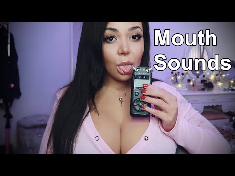ASMR Intense Mouth Sounds 💋 Close Up 💋 SK SK SK