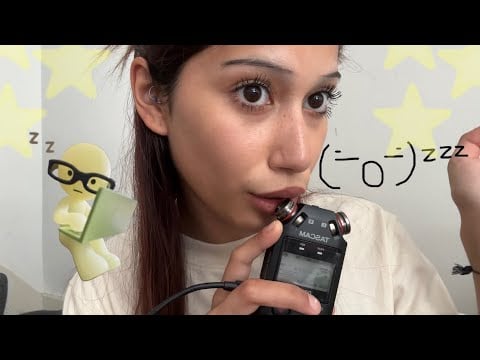 asmr ⭐️ trying the tascam again after a while! (sensitive mouth sounds)
