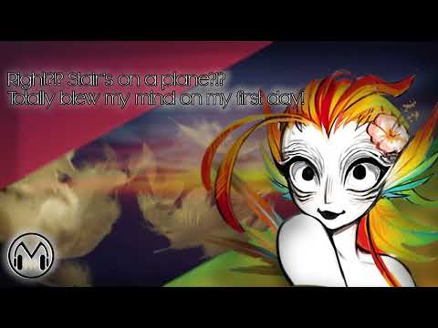 ASMR Roleplay: Violet Plumage [Harpy Flight Attendant Gets Flirty], [F4M], [Flying First Class]