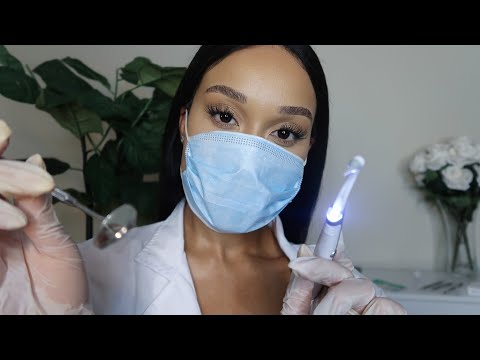 ASMR The Dentist 🦷Checkup & Hygienist Visit Roleplay