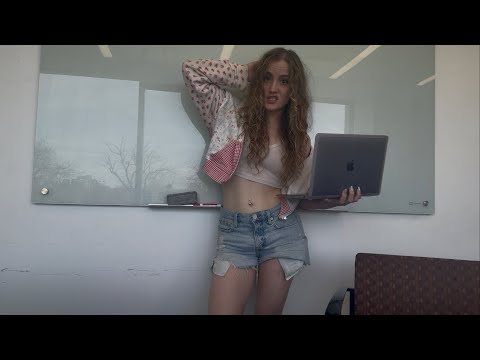 help me focus! Authentic College Girl Work with Me (crashing out on campus bc my laptop crashed)