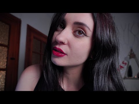 ASMR besos en tu carita y mimos para hacerte dormir💋