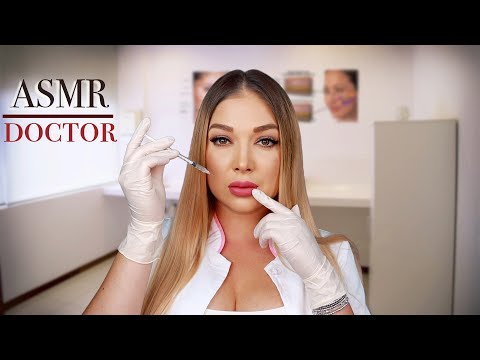 ASMR Botox Injections and Lip Augmentation (Personal Attention, Medical RP)