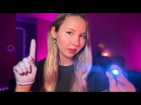 ASMR~The Most Thorough Cranial Nerve Exam You've Ever Had (1+HR Try Not To Fall Asleep)😴👩🏼‍⚕️