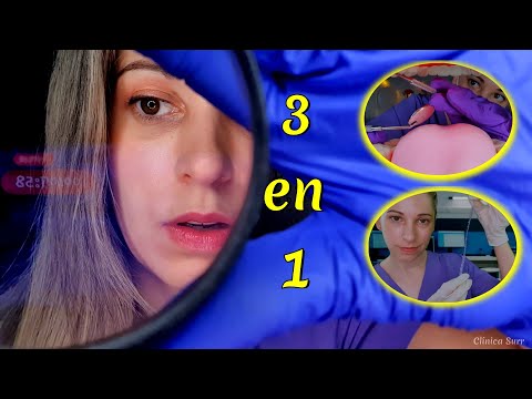 Clínica ASMR | Limpieza completa de Oídos , Ocular y Dental | Roleplay médico | SusurrosdelSurr