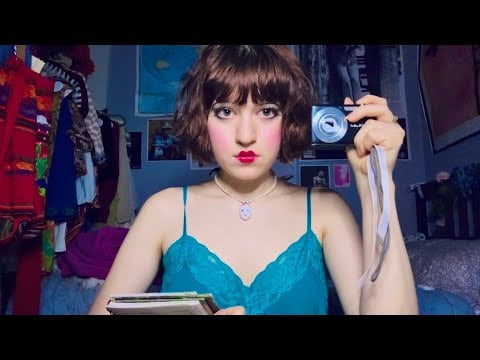 asmr ~ slightly off-putting facial expression examination