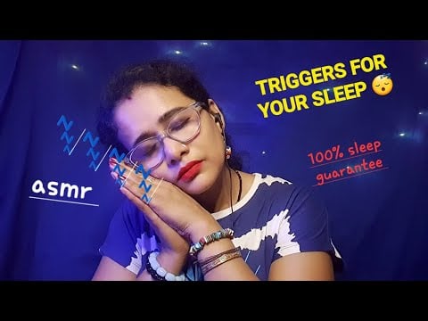 ASMR Triggers for Restful  Sleep 😴 | Asmr Ghosal | Asmr for sleep |