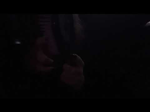 ASMR Hair Brushing (Detangling & Whispers + Dark Background)