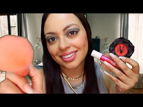 ASMR| Best Friend Gives You a VEGAN BEAUTY Makeover RP (Personal Attention)