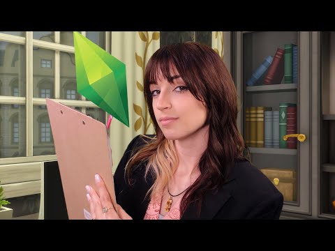 ASMR in Simlish | Your Final Important Interview in a Sims World