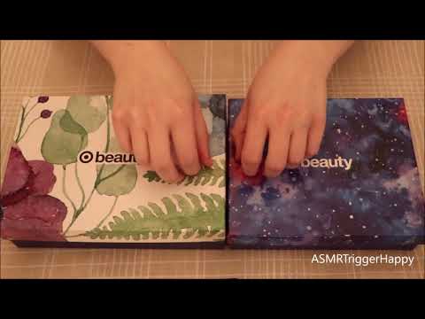 Unboxing Target Beauty Boxes #5 (ASMR) (Binaural)
