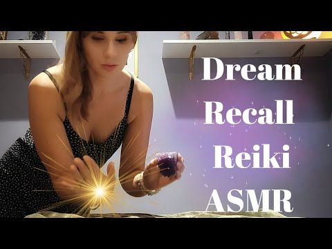 🔵Dream Recall & Hypnotic Dream Preparation • Reiki ASMR • Light Language 😴