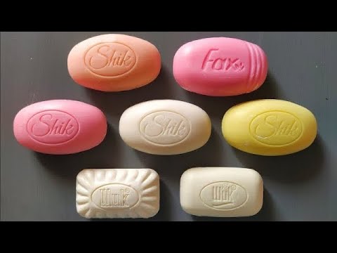 Dry Soap carving ASMR\ relaxing sounds\ No talking. Satisfying ASMR video\ Cutting soap