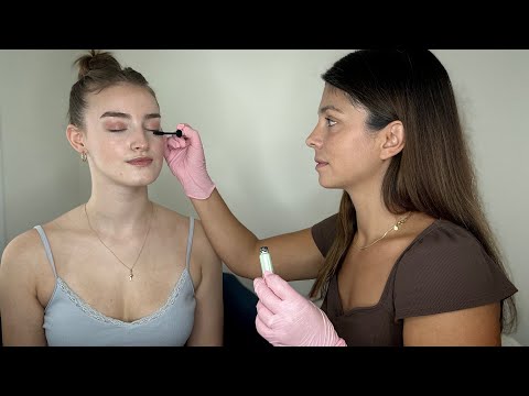 ASMR Skin Care +Makeup Routine | [Real Person] Face Wiping, Cleansing ...