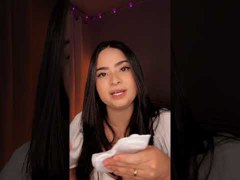 ASMR POSSO LIMPAR SEU ROSTO? #fyp #asmr