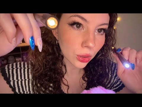 ASMR Follow My Instructions For SLEEP❤️(LIGHT TRIGGERS🔦)