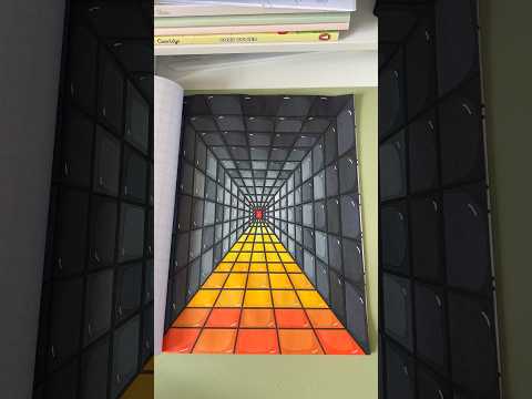 ASMR Oddly Satisfying Coloring 🔴 #satisfyingcoloring #coloringforadults #asmr #coloring