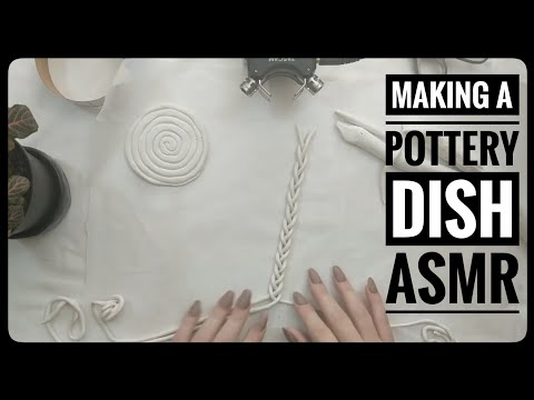 Making a Pottery Dish ASMR