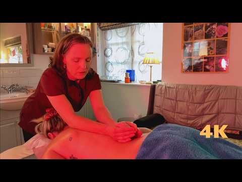 Deeply Relaxing Back Massage for Stage Actress | Unintentional ASMR Real Person