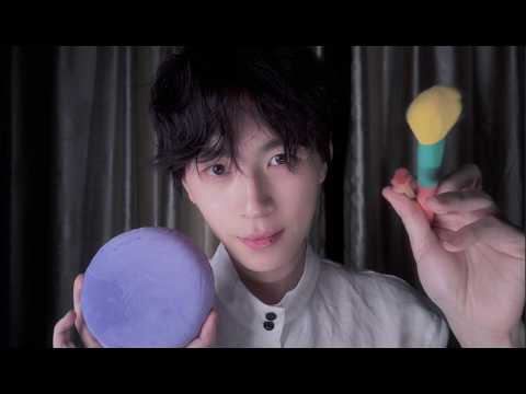 ASMR: Makeup for your Children's Day show｜sweet compliments