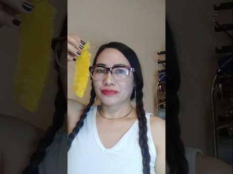 ONE TIME BITE SWEET PINEAPPLE #food #everyone #shortsfeed #mukbang #pineapple #challenge