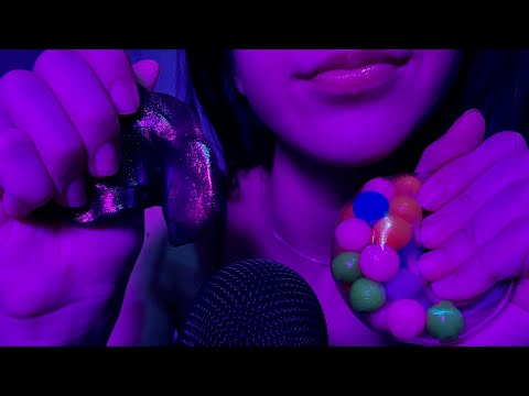 [ASMR - Whisper] Rambling + DNA ball fidget & putty
