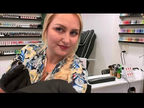 ASMR-Nail Salon Roleplay (Polish Accent)