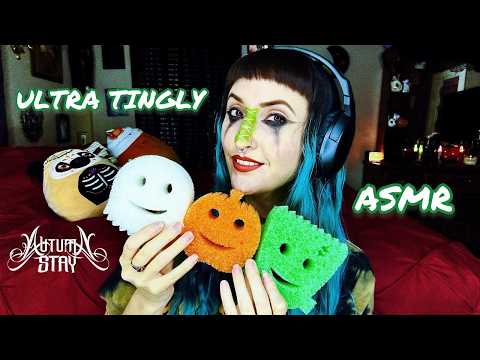 ASMR | HALLOWEEN SCRUB DADDY | SOFT SPOKEN | Perfect for snoozing