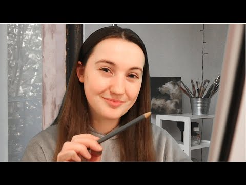 ASMR | Sketching You Roleplay (Soft Spoken) • Pencil Sounds • Personal Attention • Measuring