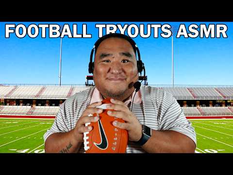The NICEST Football Coach Try-Outs 🏈 ASMR Roleplay