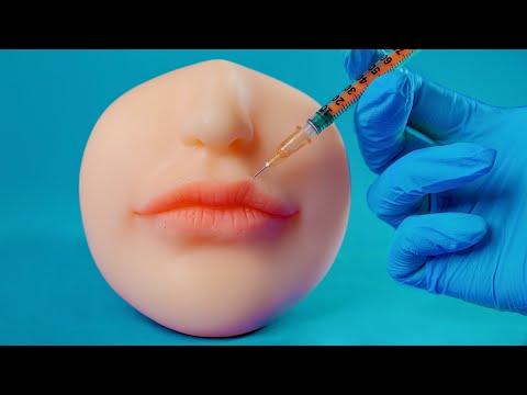 Asmr RELLENO DE LABIOS (realistico) lip fillers | ASMR Español | Asmr with Sasha