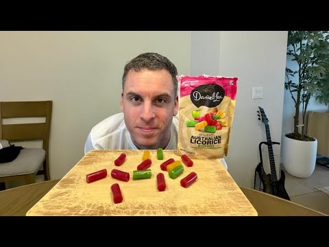 ASMR Eating Chewy Licorice