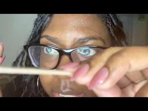 Asmr | Fast and Aggressive Cranial Nerve Exam (But everything is wrong)🩺🤷🏾‍♀️