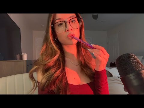 ASMR you’re stuck with an annoying girl in detention 