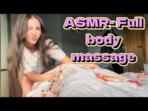 ASMR- Massaging you POV (a lil aggressive)💆🏻‍♀️