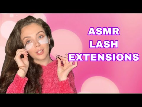 ASMR | Lash extension procedure