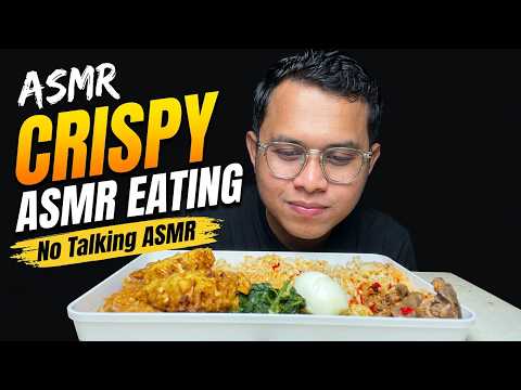 ASMR MUKBANG Eating Rice and Crispy Tempeh with Hands! 🤤 (No Talking)