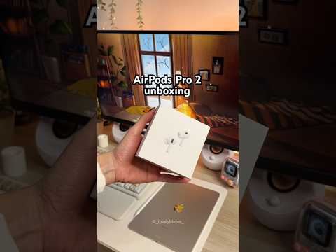 AirPods Pro 2 unboxing #apple #airpods #airpodspro #airpodspro2 #unboxing