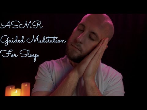 [ASMR] Guided Meditation for Sleep, Hand movements and personal attention