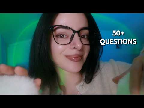 ASMR Eyes CLOSED ✨ Answer 50+ Questions in Your Head & Fall Asleep