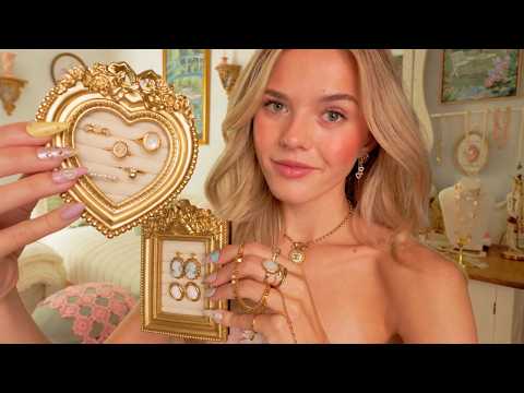 ASMR Luxe Jewelry Boutique Roleplay 🎀💍 Vintage Chanel, Heirloom Pieces, Etc