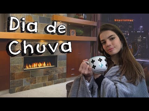 ASMR DIA DE CHUVA ⛈ português (tappings, sons com a boca, sons de plastico) |Banana Vintage