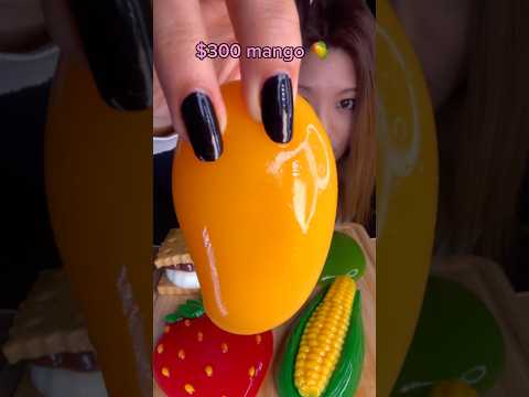 Trying the most expensive giant gummies in the world… #food #eating #mukbang #dessert #asmr