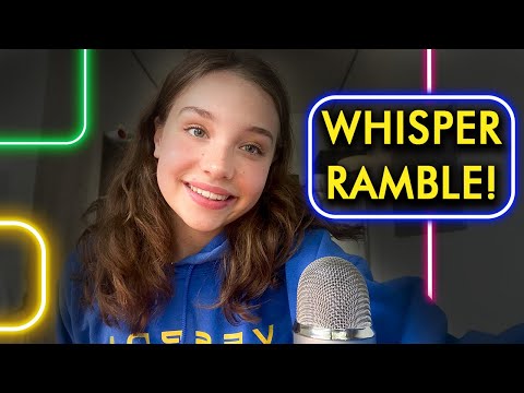 ASMR l Whisper Ramble with Trigger Assortment! (life update!!) 🗣️