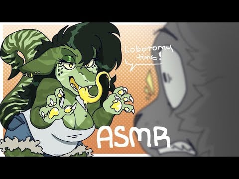 Furry ASMR| Dragon Lobotomizes You With Her Tongue (tongue punching, mouth sounds, tounge flutters)