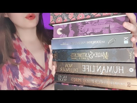 ASMR 📚 BOOKHAUL de VACANCES ☀️