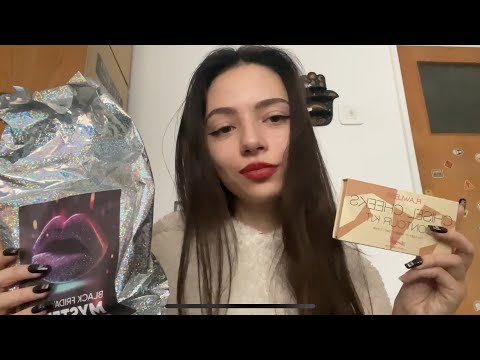 makeup haul ASMR 💄 +mystery makeup bag