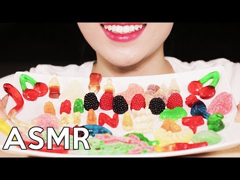 ASMR HARIBO GUMMY CANDY Eating Sounds 하리보 젤리 리얼사운드 먹방