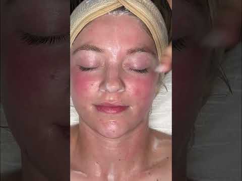 Get Glowing Skin: Relaxing Facial Foam & Cleanse Routine! #shorts