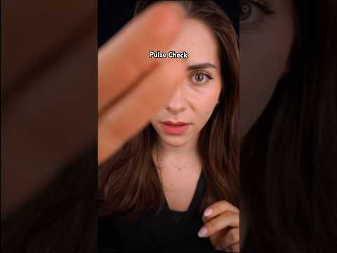 ASMR Pulse Check 🫀#asmr #personal attention #pulse #relax